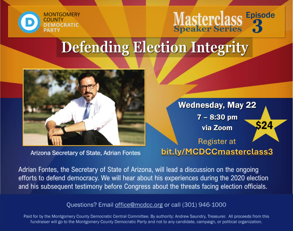 MCDCC Masterclass Episode 3, May 22